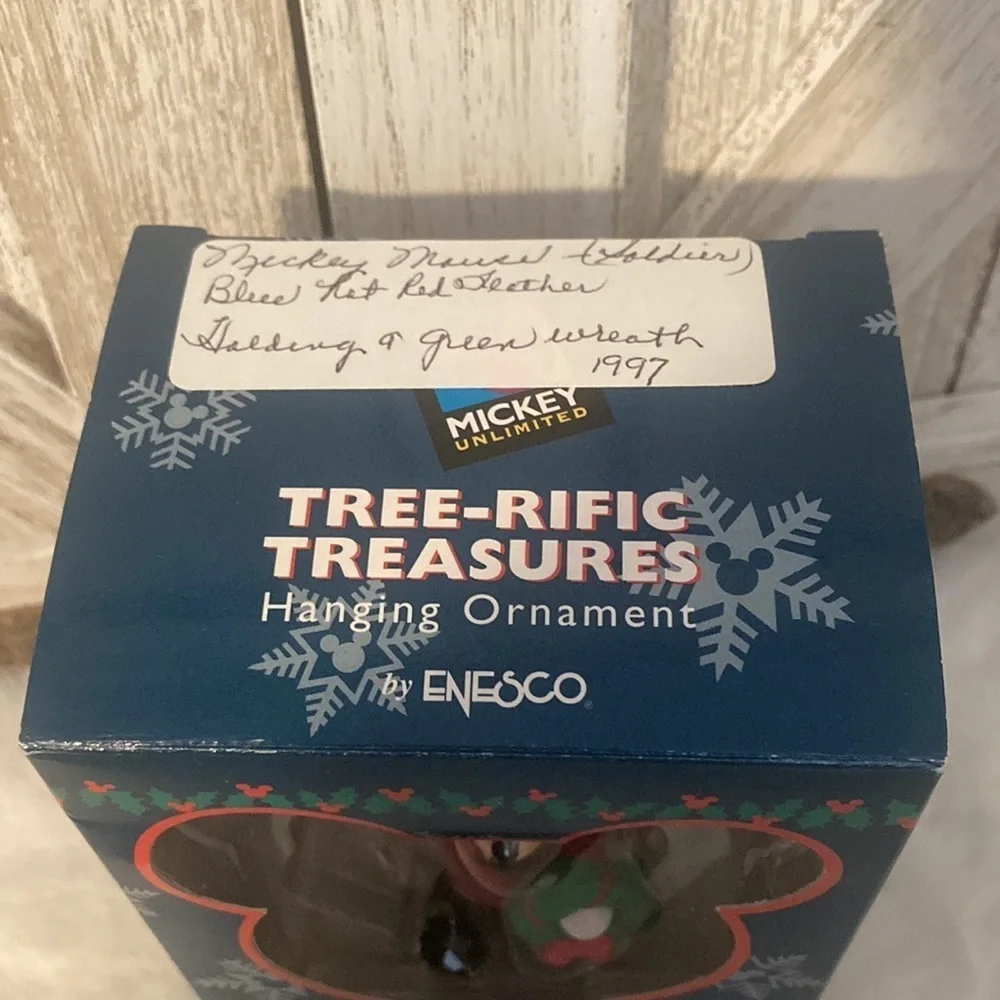 Disney Mickey Mouse Tree-Rific Treasures Christmas Ornament
